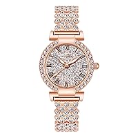 Luxury Women Watch Diamond Watches Female Quartz Watches Ladies Stainless Steel Bracelet Watch