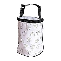 Disney Baby by J.L. Childress Tall TwoCOOL Breastmilk Cooler, Baby Bottle & Baby Food Bag, Minnie Dots