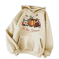 Tis the Season Sweatshirt Tis the Season Football Hoodie Game Day Hoodies Causal Football Sweatshirt Autumn Pullover