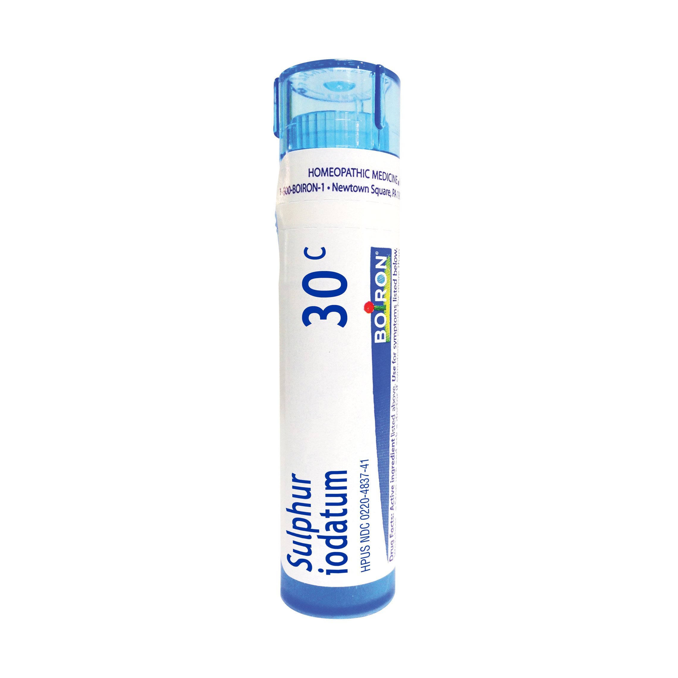 Boiron Sulphur Iodatum 30C, 80 Pellets, Homeopathic Medicine for Runny Nose