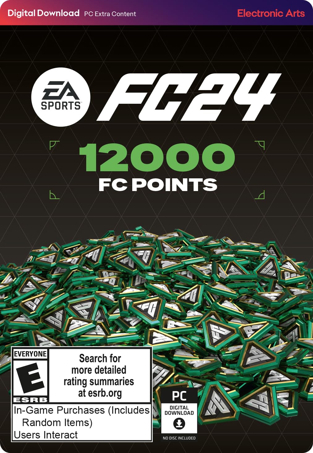 EA SPORTS FC 24 - 12000 Points - PC [Online Game Code]