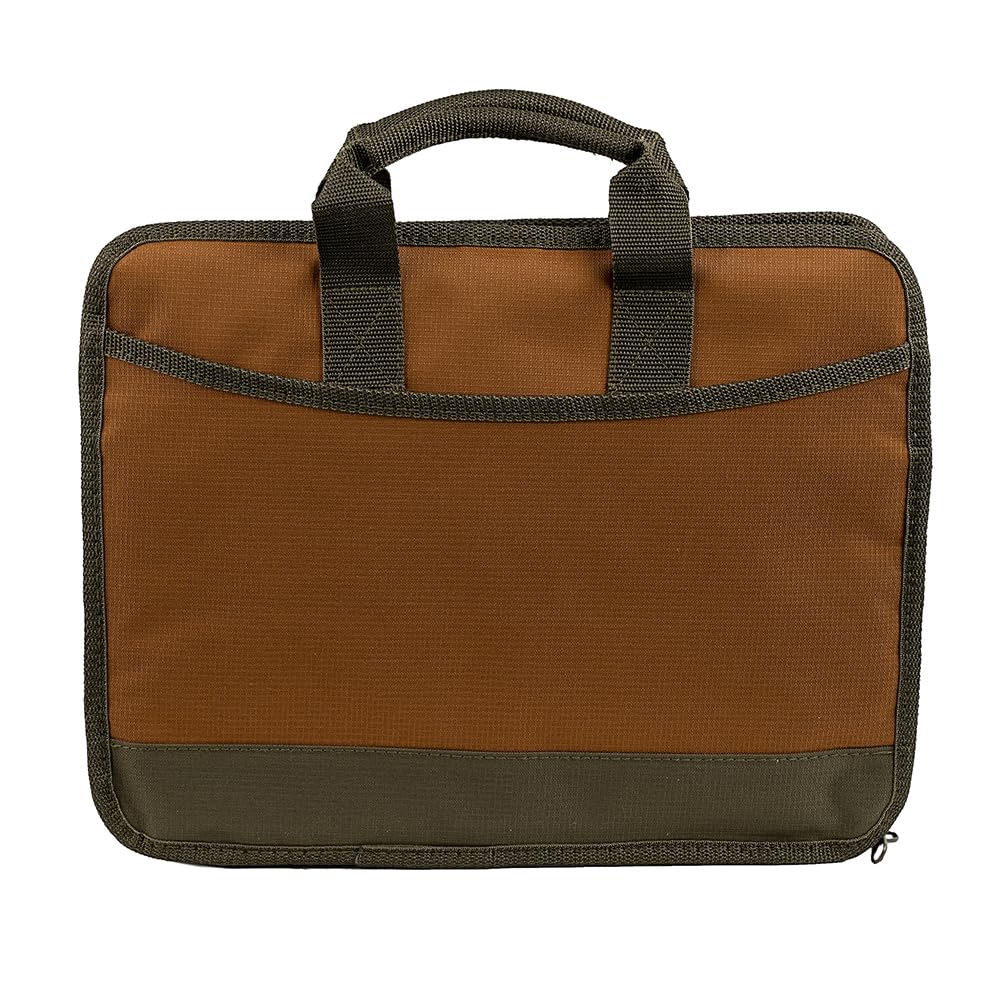 Bucket Boss Contractor's Briefcase in Brown, 62100, Brown|Brown and Green