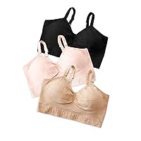Kindred Bravely 3-Pack Hands Free Pumping Bra Wash, Wear, Spare Bundle (Small)