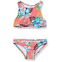 Kanu Surf Girls' Addie UPF 50+ Beach Sport Racer Bikini 2-Piece Swimsuit