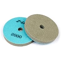 Granite Marble Sponge Fiber Polishing Pads Abrasive Polishing Wheel(4 pcs,4 Inches)