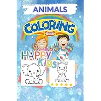 Wildlife Wonders: A Kids' Animal Coloring Adventure: Color Your Way Through the Fascinating World of Animals