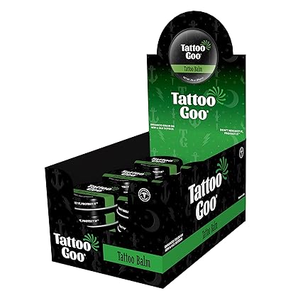 Tattoo Goo Tattoo Balm - The Original Aftercare Salve - 3/4 Ounce Tin (Packaging May Vary)