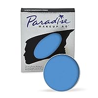 Mehron Makeup Paradise Makeup AQ Refill Size | Stage & Screen, Face & Body Painting, Beauty, Cosplay, and Halloween | Water Activated Face Paint, Body Paint, Cosplay Makeup .25 oz (7 ml) (SKY)