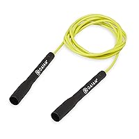 Gaiam Classic Speed Rope for Women and Men - Jumping Rope for Fitness and Exercise - Lightweight, Tangle-Free, Portable, and Adjustable Jump Rope for Training, Cardio, Aerobic Skipping