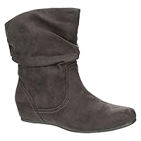 XAPPEAL Carney - Women's Slip On Casual Slouch Short Ankle Boot