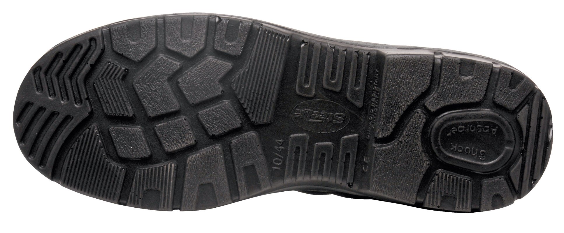 Portwest FW10 Comfort Slip Resistant Steelite Protector Safety Steel Toe Safety Boots S1P Black, 51