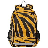 ALAZA Tiger Stripe Animal Skin Casual Backpack Bag Travel Knapsack Bags
