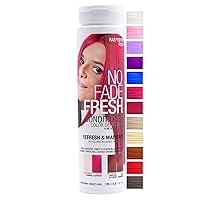 Raspberry Color Depositing Conditioner - Magenta Semi Permanent Hair Color with BondHeal Bond Rebuilder - Pink Hair Dye - Deep Conditioner Hair Mask 6.4 oz