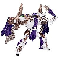 Transformers Legacy United Leader Class Beast Wars Universe Tigerhawk, 7.5-inch Converting Action Figure, 8+