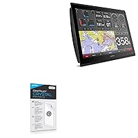 BoxWave Screen Protector Compatible with Garmin GPSMAP 8624 - ClearTouch Crystal (2-Pack), HD Film Skin - Shields from Scratches