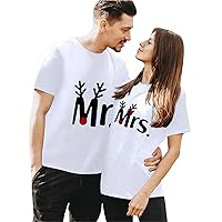 Spring Tee Shirts for Women 2024 Womens Valentine Day Top Shirt Letter Heart Printed O Neck Short Sleeve Tops