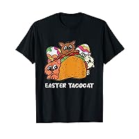 Tacocat Easter Funny Egg Hunting Kitty Kitten Lover T-Shirt