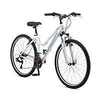 High Timber Youth/Adult Mountain Bike for Men and Women, Aluminum and Steel Frame Options, 7-21 Speeds Options, 24-29-Inch Wheels