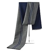 American Trends Mens Winter Scarf Cashmere Feel Soft Warm Scarves Winter Gifts for Men