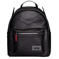 BATMAN The Mini Backpack Embossed Logo 2022 Official Black