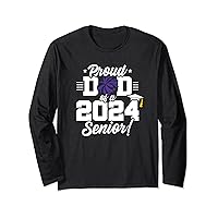 Class of 2024 - Senior Year - Cheer Dad - Senior 2024 Long Sleeve T-Shirt