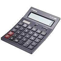 Canon AS-1200 Calculator Desktop Battery/Solar Mark-up 12 Digit 3 Memory Keys Dark Grey Ref 4599B001AA, 215596