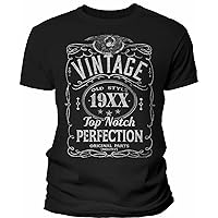 52nd Birthday Gift Shirt for Men - Vintage 1972 Top Notch Perfection - 001-52nd Birthday Gift