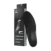 Rx Orthotic Arch Support Full Length Shoe Insoles, Women's 5-6.5