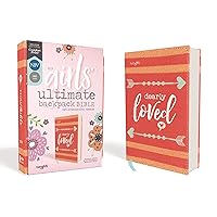 NIV, Girls' Ultimate Backpack Bible, Faithgirlz Edition, Compact, Flexcover, Coral, Red Letter, Comfort Print NIV, Girls' Ultimate Backpack Bible, Faithgirlz Edition, Compact, Flexcover, Coral, Red Letter, Comfort Print Paperback