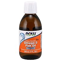 Supplements, Omega-3 Fish Oil Liquid, Molecularly Distilled, Lemon Flavored, 7-Ounce
