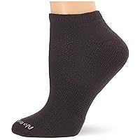 No nonsense Women's Mesh No Show Liner Socks, Cushioned