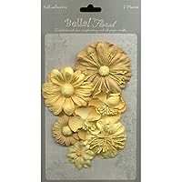 Ruby Rock-It Bella Paper Florals-Gold