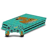 Head Case Designs Officially Licensed Scooby-Doo Scoob Graphics Vinyl Sticker Gaming Skin Decal Cover Compatible with Sony Playstation 4 PS4 Pro Console and DualShock 4 Controller