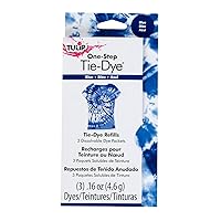 Tulip One-Step Tie-Dye Kit Tulip Fabric Dye Open Stock 29034 Fdy Refill Blue