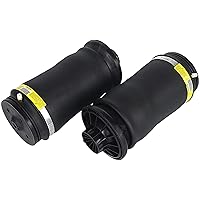 1663200325 Pair Left & Right Rear Air Ride Suspension Spring Bag Fits for Mercedes Benz 2005-2015 X164 X166 W164 W166 GL-Class GL320 GL350 GL450 GL550 ML-CLASS ML320 ML350 ML450 ML500 ML550 ML63 AMG