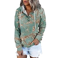 Oversized Sweatshirt Hoodies for Women, Print Pattern Sweatshirts,Long Sleeve Pullover Hoodie Tops