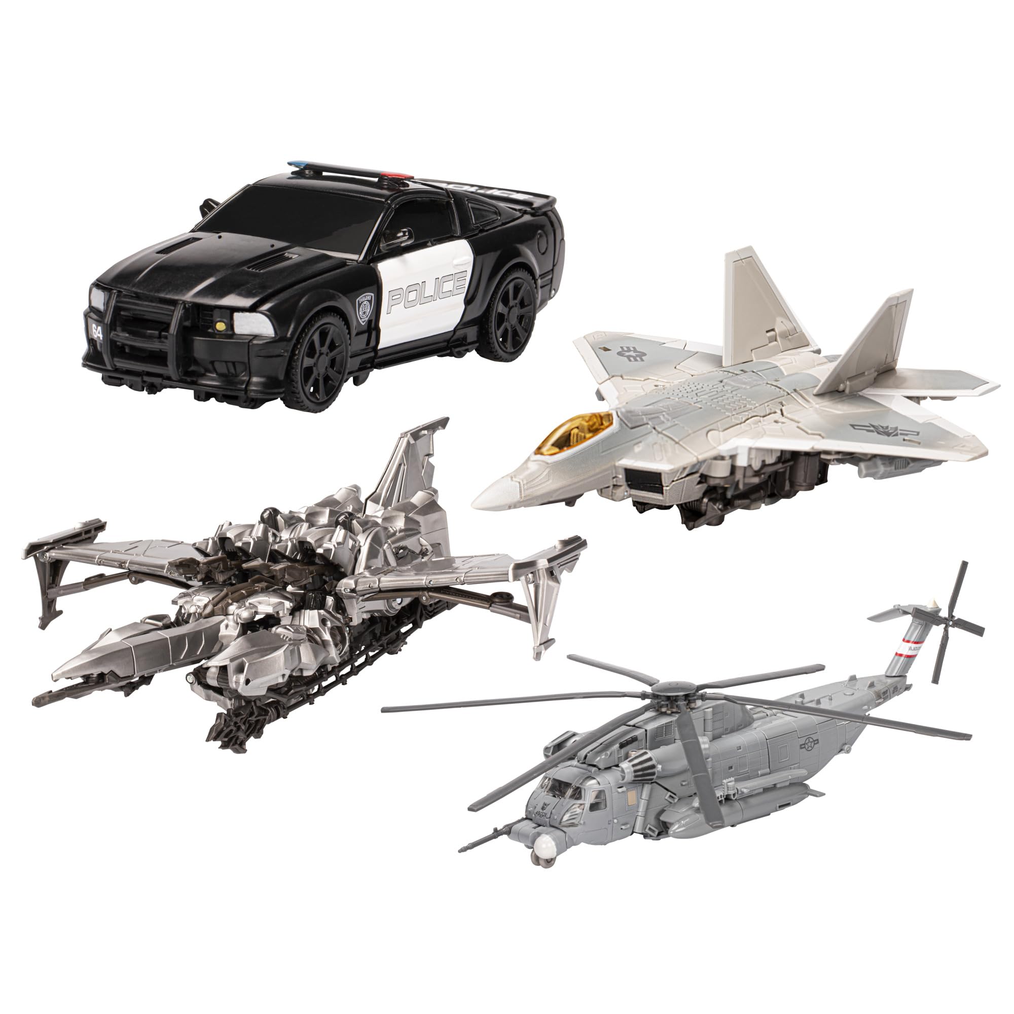 Transformers Toys Studio Series Movie 1 15th Anniversary Decepticon Multipack, with 4 Action Figures for Boys and Girls Ages 8 and Up (Amazon Exclusive)