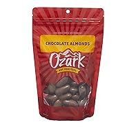 Chocolate Almonds, Chocolate-Flavored Snack Nuts, World-Class Gourmet Candied Peanuts, Sweet and Nuts, Resealable Pack (8.0 oz)