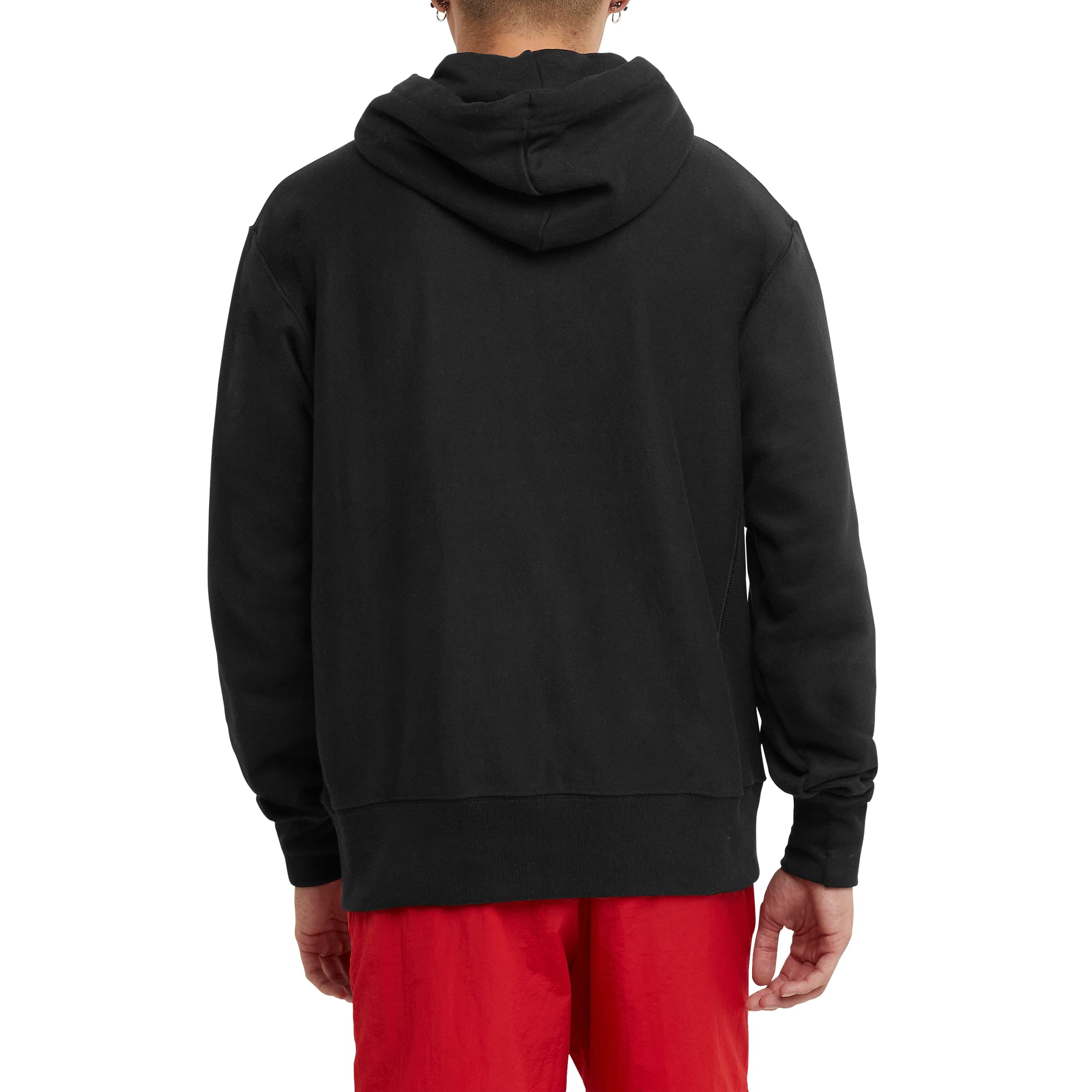 Champion Men's Hoodie, Reverse Weave Fleece Comfortable Pullover Sweatshirt for Men, Graphic
