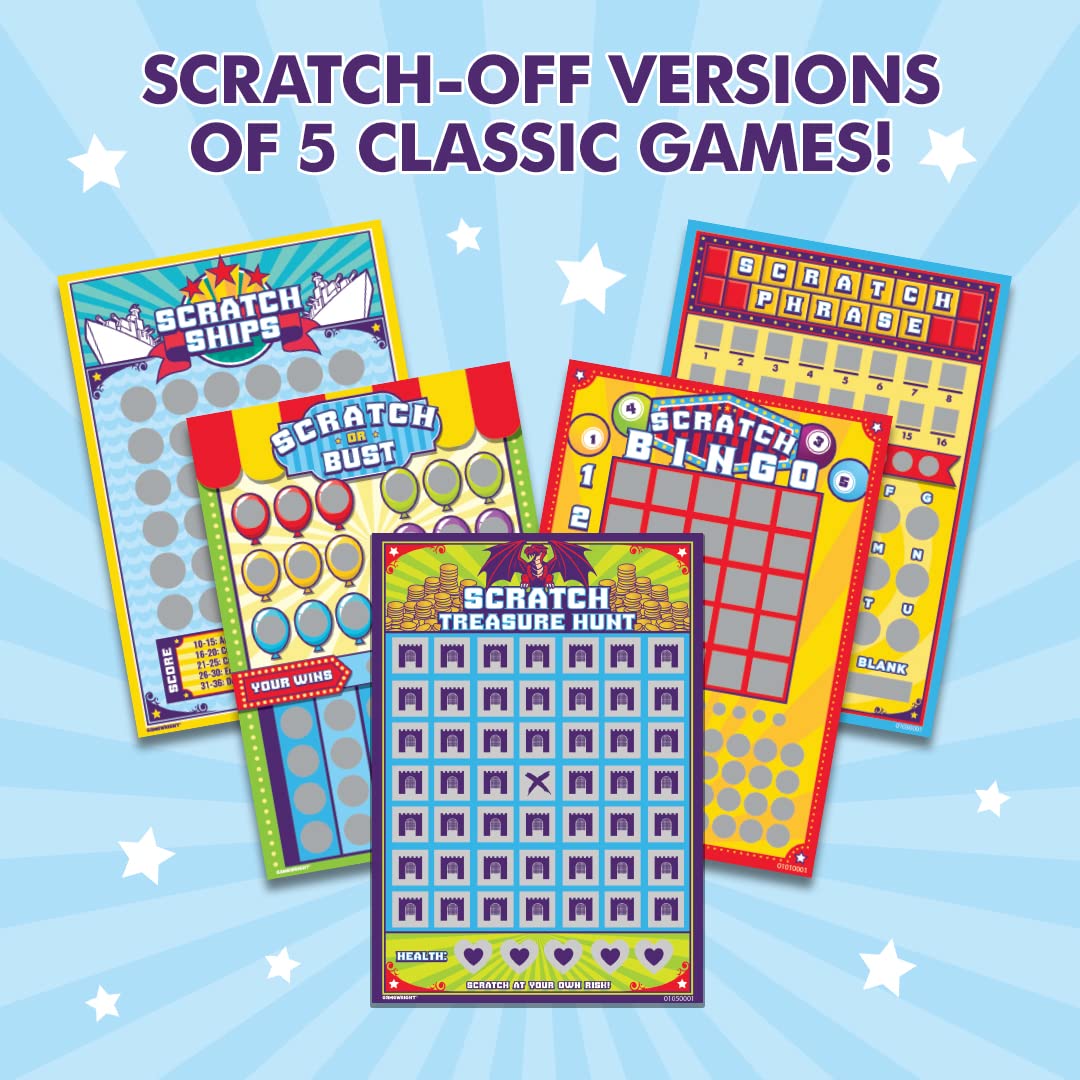 Scratch 'N Play- Scratch-Off Versions of Your Favorite Games!