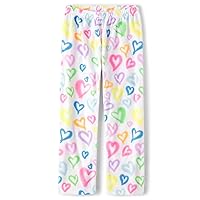 The Children's Place Girls' Fleece Pajama Pants