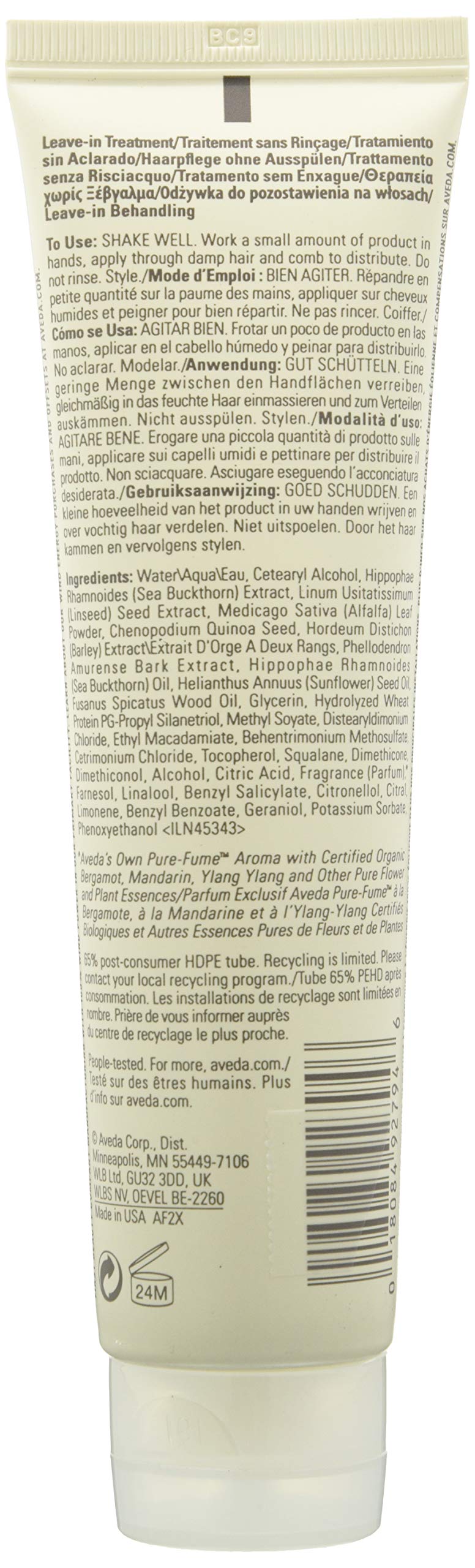 AVEDA Damage Remedy Daily Hair Repair Leave-in Treatment, 3.4 Fluid Ounce