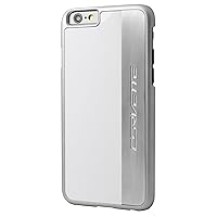 Corvette Hard Case Brushed Aluminum for iPhone 6 Plus/6S Plus - White