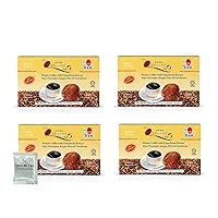 Globalcoffeestore 4 Box DXN Lingzhi Coffee 2 in 1 + 1 Sachet Ootea Lingzhi Coffee Mix 2 in 1