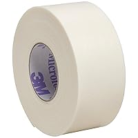3M™ Microfoam™ Surgical Tape, 1528-1, 1 inch x 5 1/2 yard (2,5cm x 5m),Stretched, 12 Rolls/Carton, 6 Cartons/Case