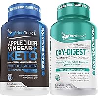 Apple Cider Vinegar Plus Keto BhB Salts with OxyDigest Bundle