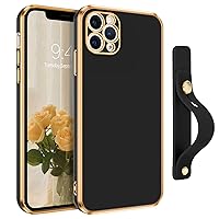 VENINGO iPhone 11 Pro Max Case,Phone Case for iPhone 11 Pro Max,Slim Fit Soft with Adjustable Wristband Kickstand Scratch Resistant Shockproof Protective Cover for iPhone 11 Pro Max 6.5