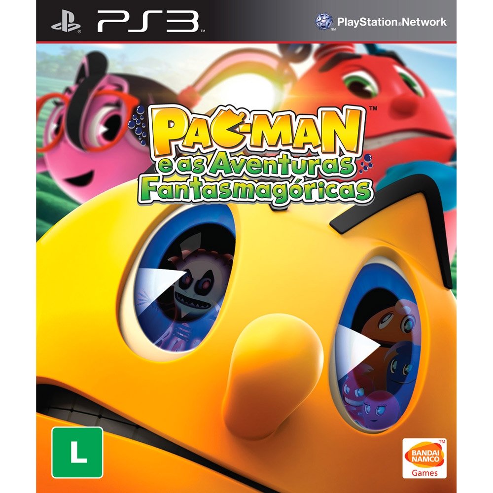 PAC-MAN AND THE GHOSTLY ADVENTURES PS3 LATAM version Spanish/English/French