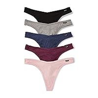 PINK Cotton Thong Panty Pack, Women's Underwear (XS-XXL)