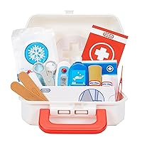 Little Tikes First Aid Kit Realistic Doctor Pretend Play Toy for Kids, Includes 25 Accessories, Ages 3+